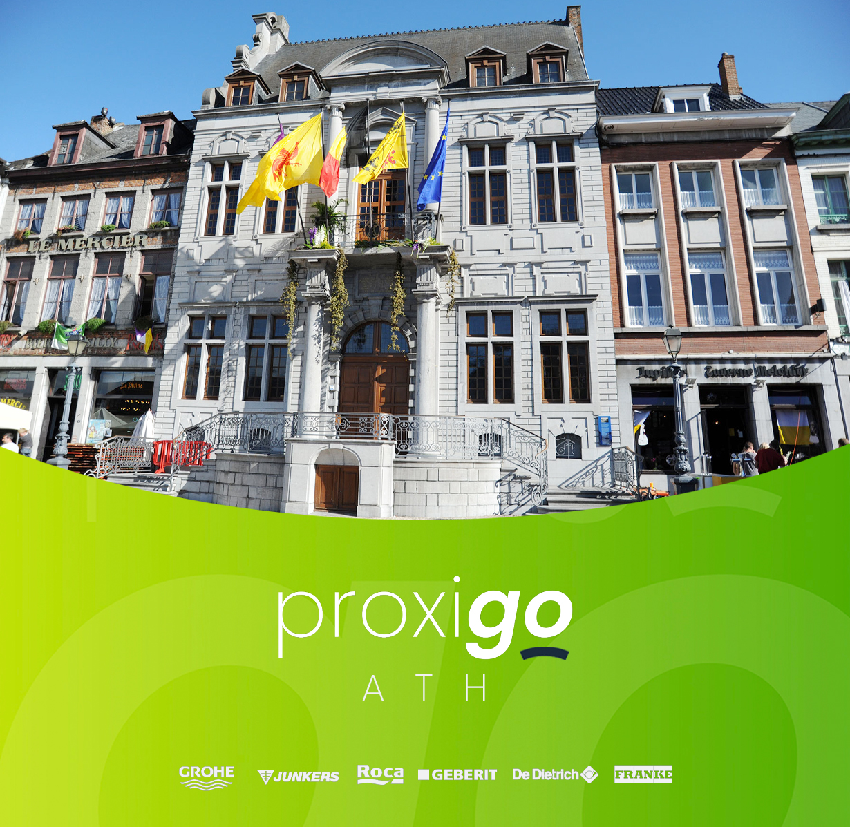 Plombier à Ath - Place de la ville