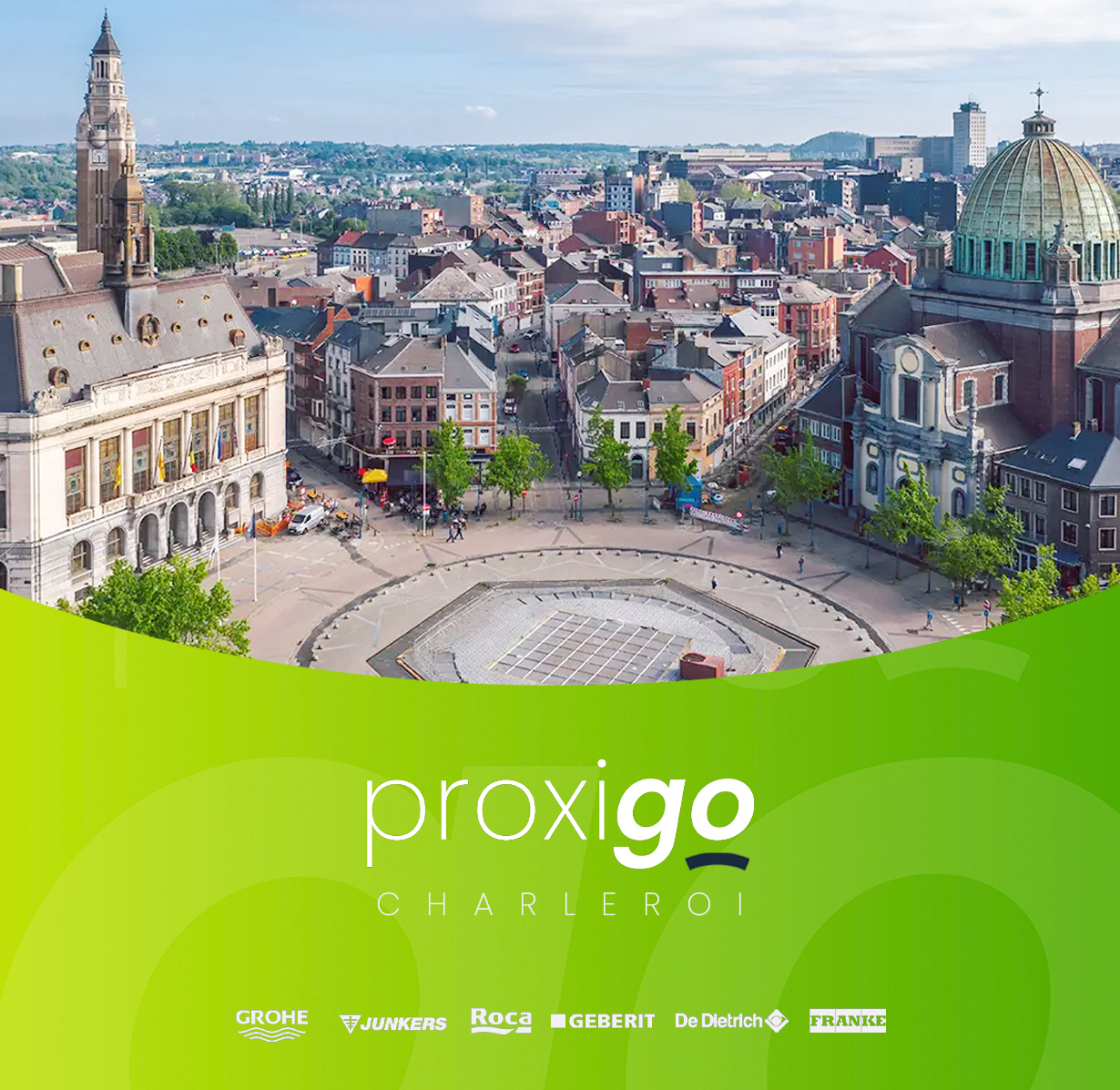 Plombier à Charleroi - Place de la ville