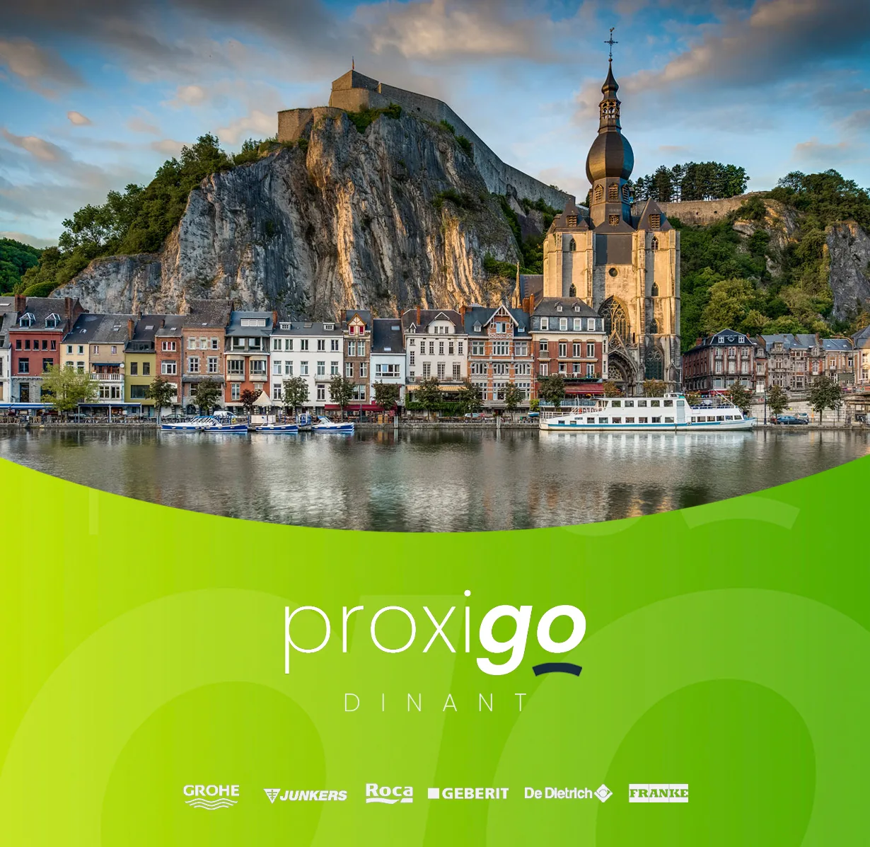 Plombier à Dinant - Place de la ville
