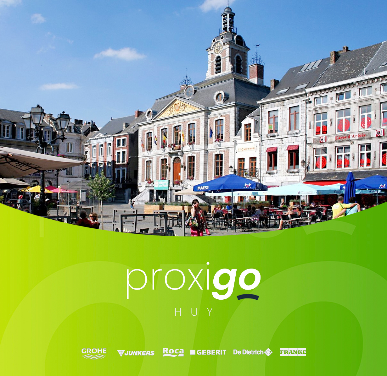 Plombier à Huy - Place de la ville
