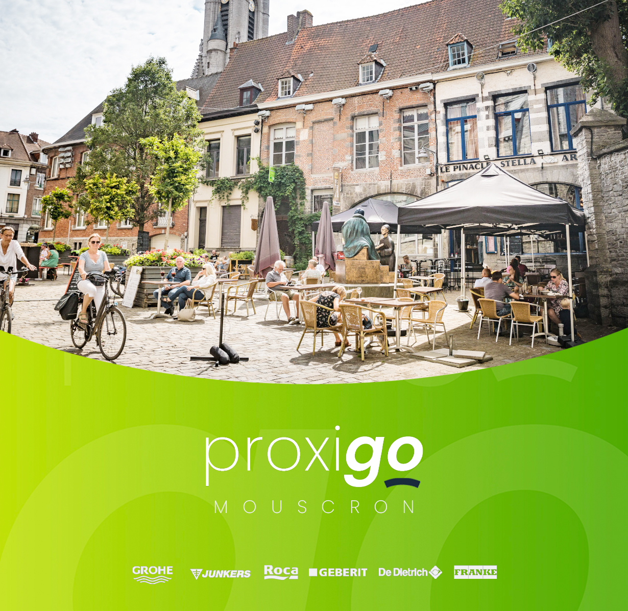 Plombier à Mouscron - Place de la ville