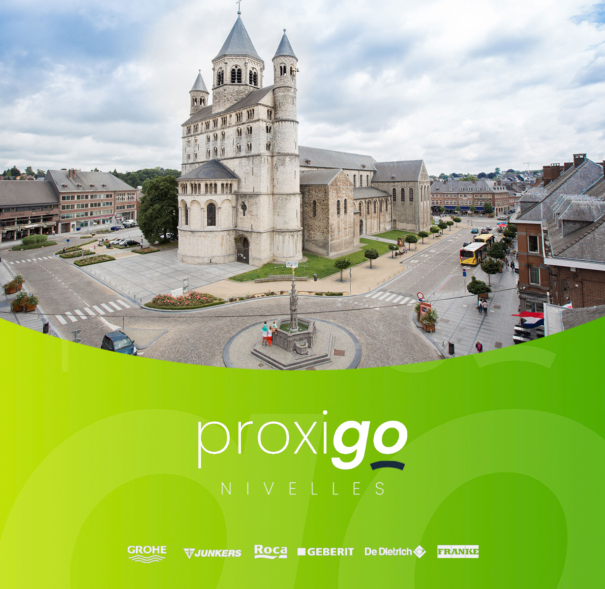 Plombier à Nivelles - Place de la ville