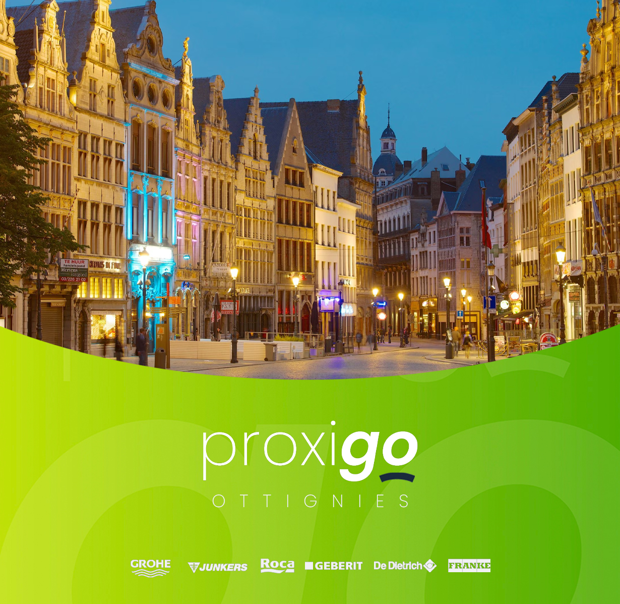 Plombier à Ottignies - Place de la ville